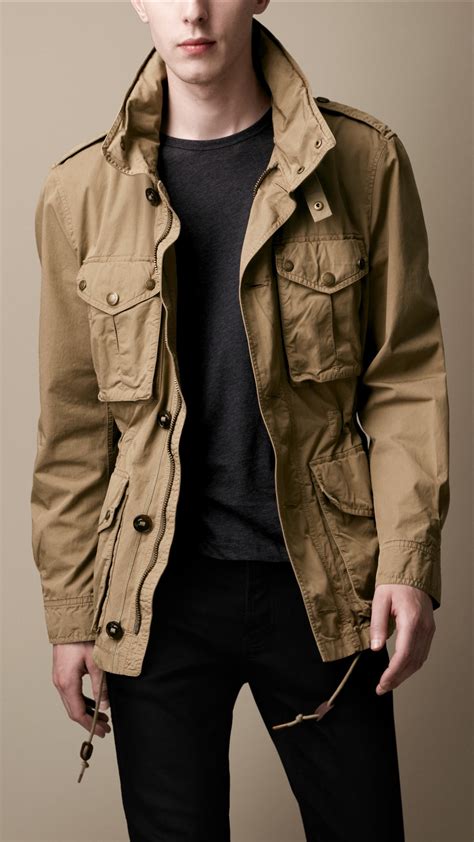 burberry cream jacket|Burberry brit jacket men's.